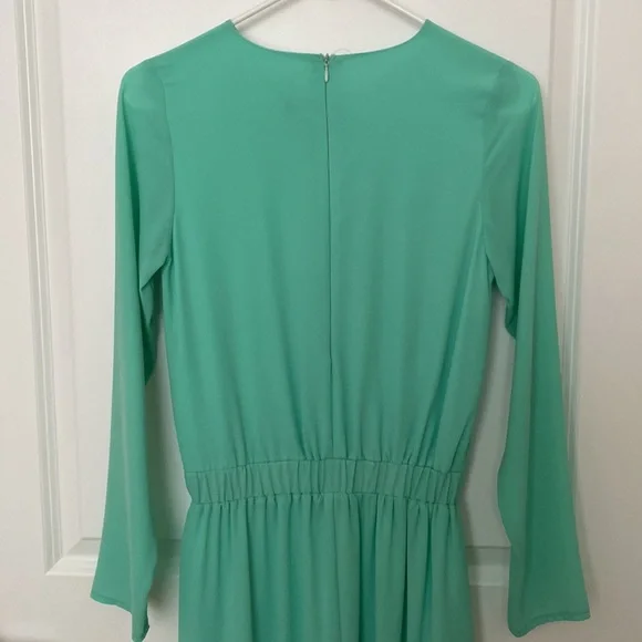 Modanisa Mint Green Long Dress - Picture 7 of 11